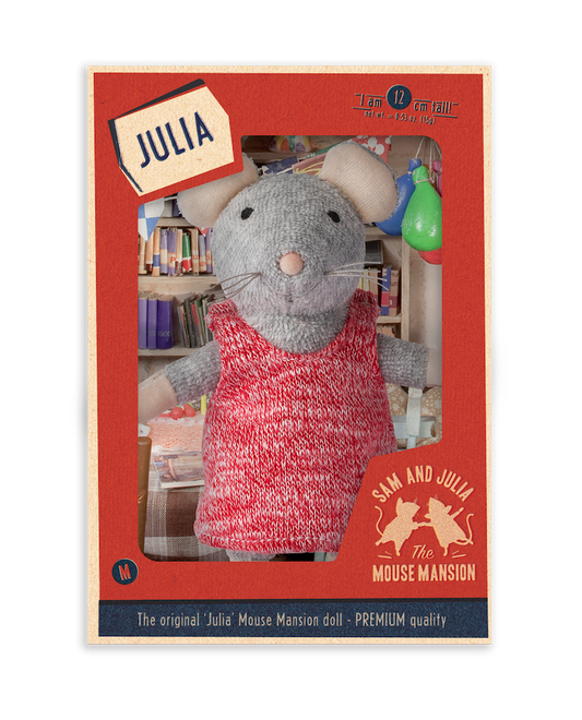 Knuffel muis Julia - Het Muizenhuis