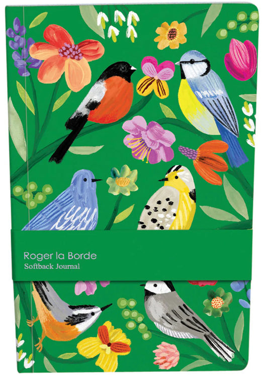 A5 softback journal birdhaven