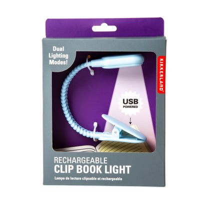 Rechargeable Clip Book light