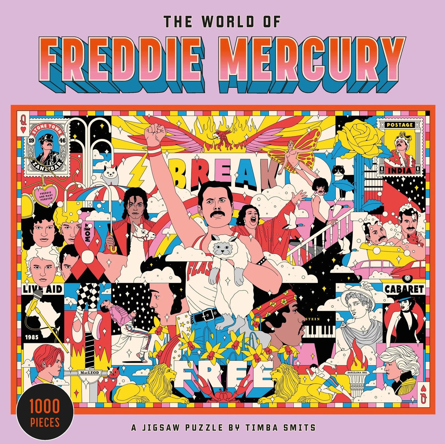 The World of Freddie Mercury Puzzel