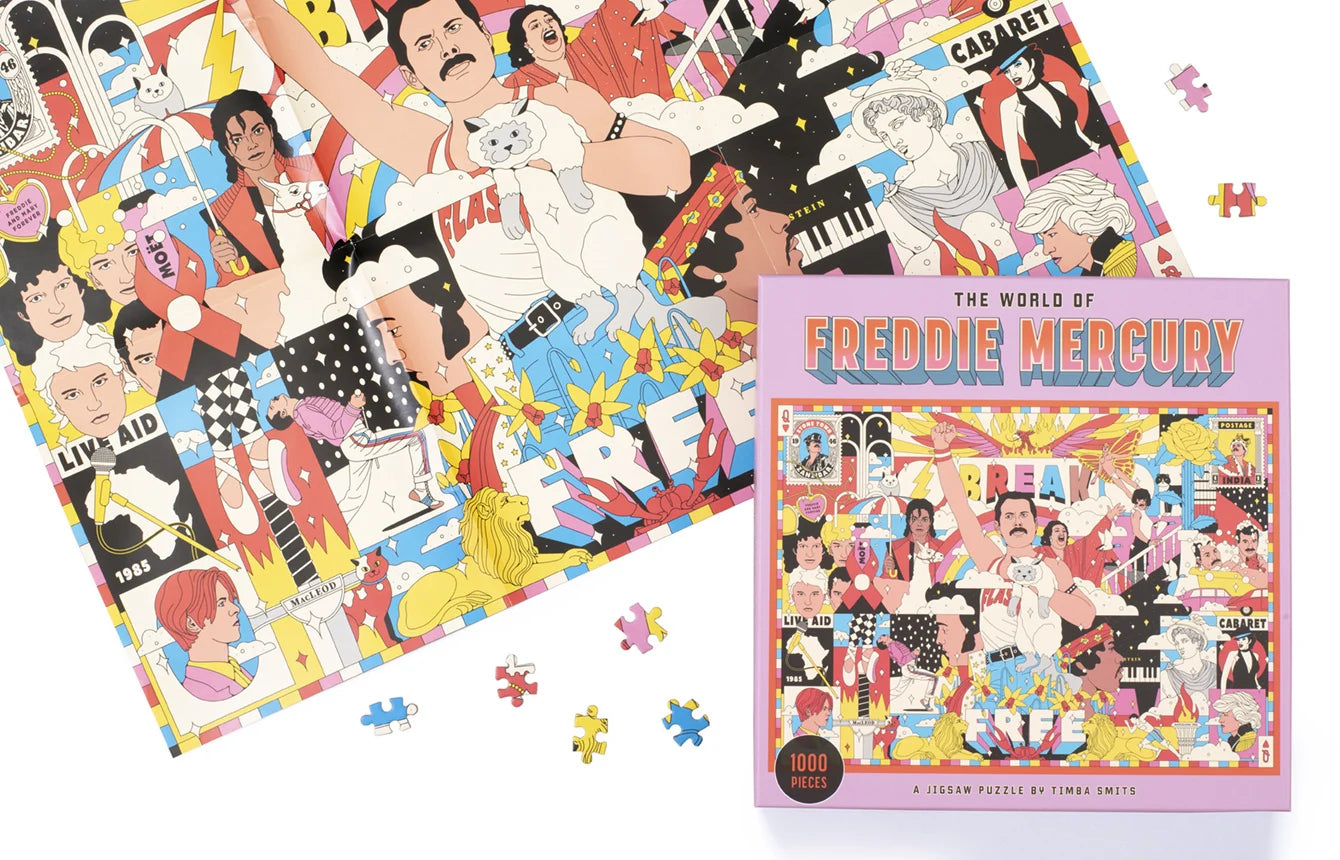 The World of Freddie Mercury Puzzel